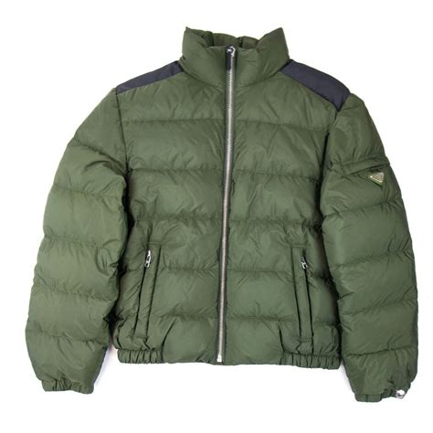 prada tubino nero|Prada Piumino Nylon Piuma Puffer Jacket Olive/Nero .